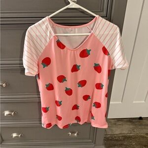 Pink Strawberry Shirt